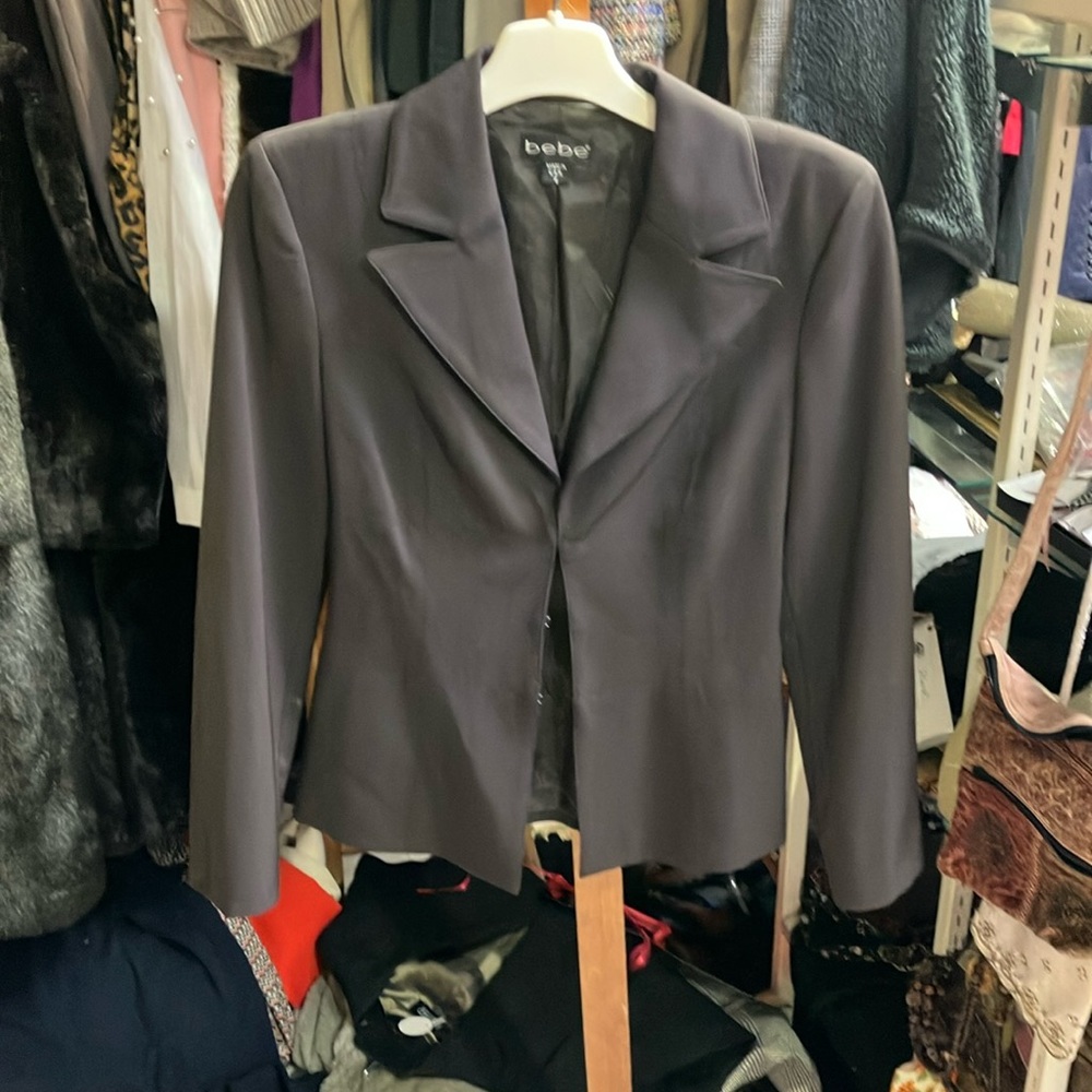 Bebe Clasp Up Blazer